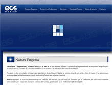 Tablet Screenshot of ecsmexico.com